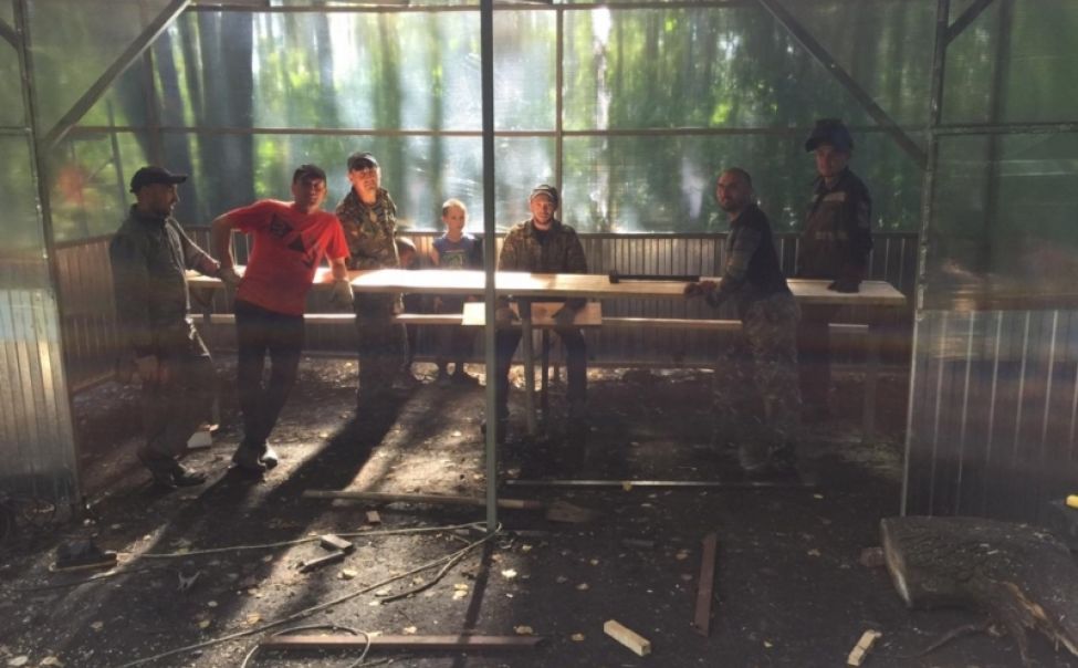 В Шемуршинском районе молодежь своими силами благоустроила зону отдыха