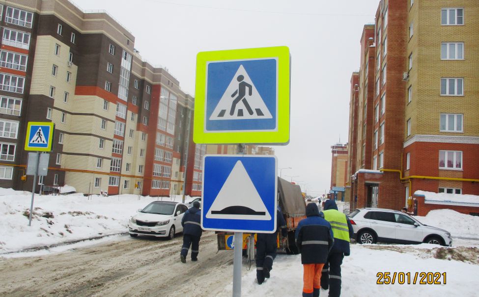 В Чебоксарах установили новые дорожные знаки и ограничения