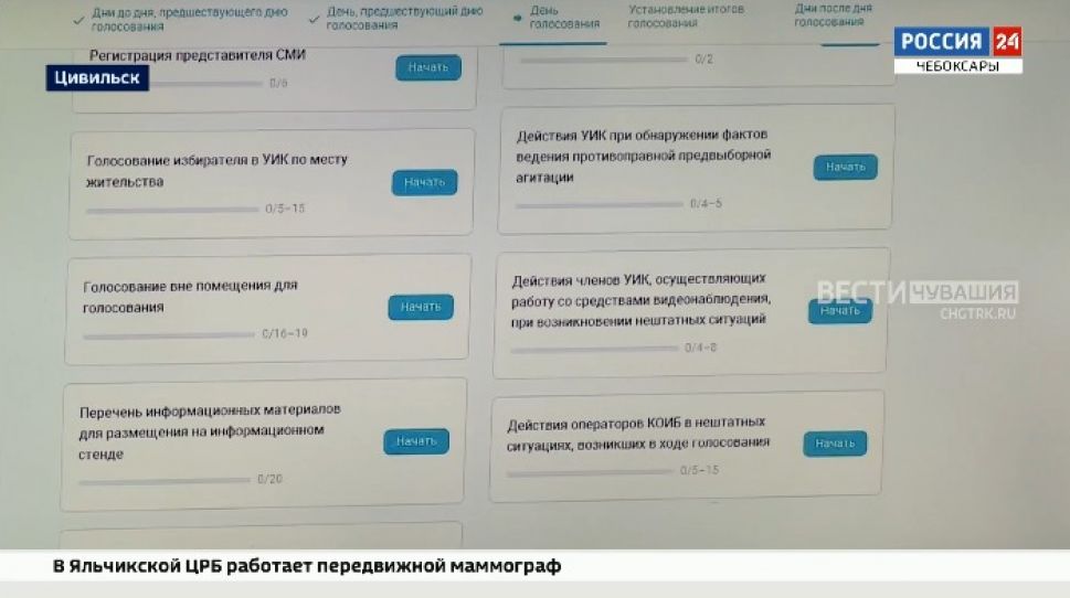 Члены избирательных комиссий Чувашии будут использовать интерактивный рабочий блокнот Члены избирательных комиссий Чувашии будут использовать интерактивный рабочий блокнот