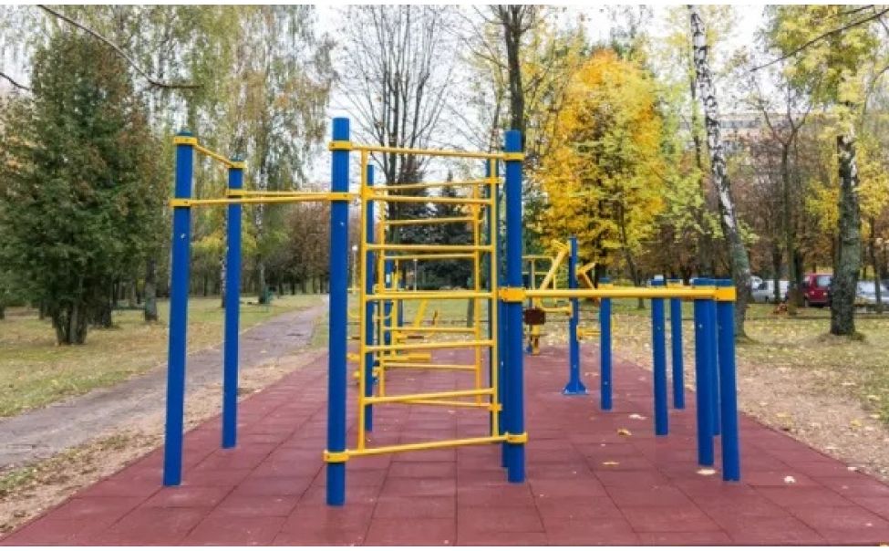 В Моргаушском районе построили спортплощадку для детей