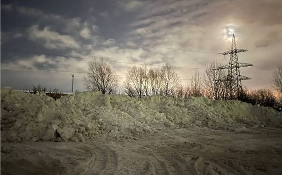 В администрации Чебоксар разбираются с несанкционированным вывозом снега