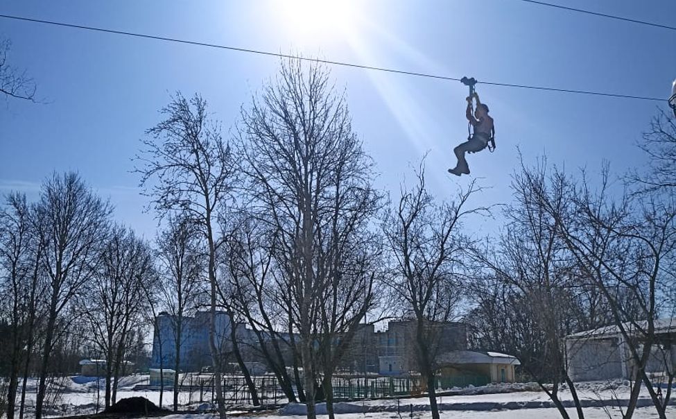 В чебоксарском этнокомплексе готовятся открыть воздушную трассу В чебоксарском этнокомплексе готовятся открыть воздушную трассу