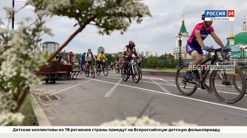 Памятник велосипеду Чебоксары