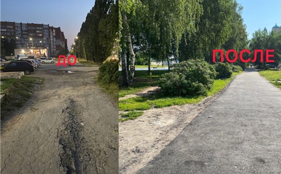 В летний период в Чебоксарах благоустраиваются территории В летний период в Чебоксарах благоустраиваются территории