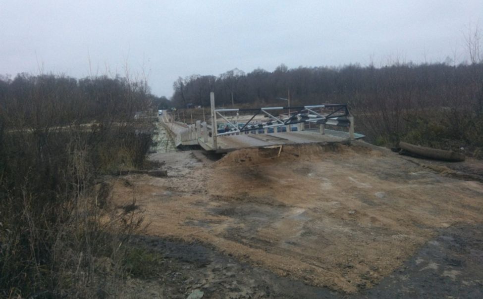 В Чувашии на р.Сура разобрали понтонную переправу В Чувашии на р.Сура разобрали понтонную переправу