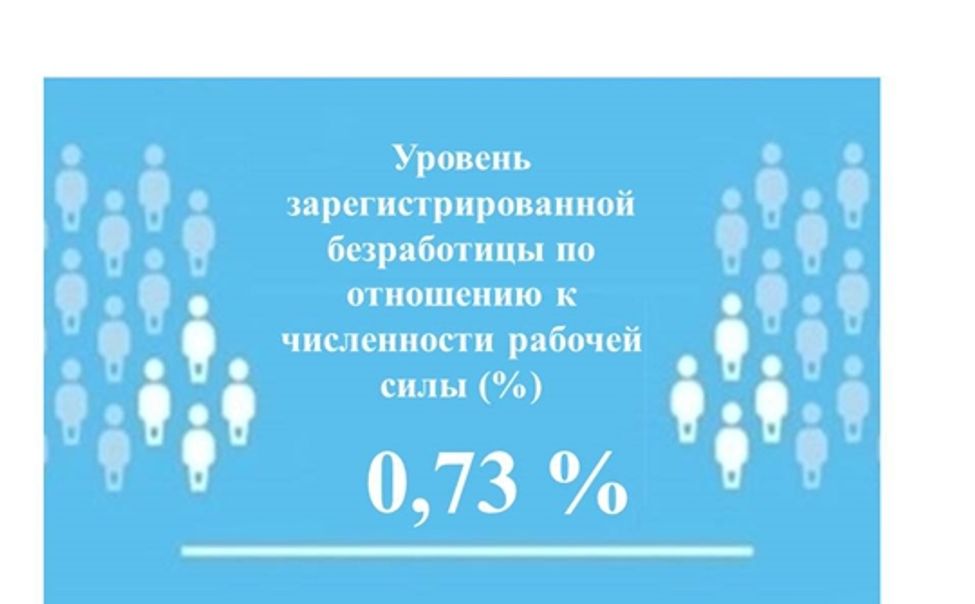Уровень регистрируемой безработицы в Чувашии составил 0,73% Уровень регистрируемой безработицы в Чувашии составил 0,73%