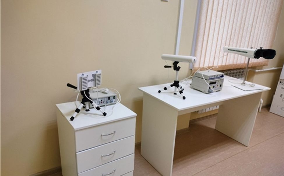 В Ибресинскую больницу поступило новое оборудование для лечения заболеваний глаз