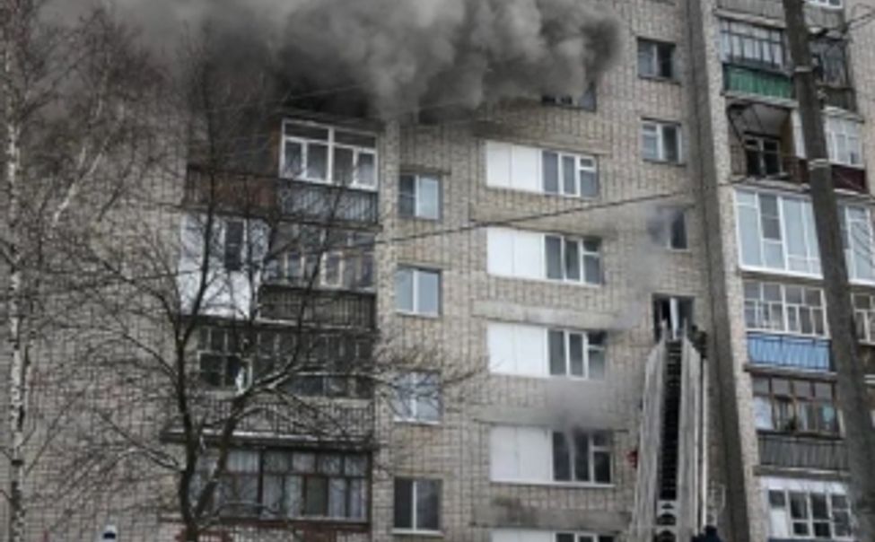 Пожар в чебоксарском общежитии произошел из-за неосторожности при курении