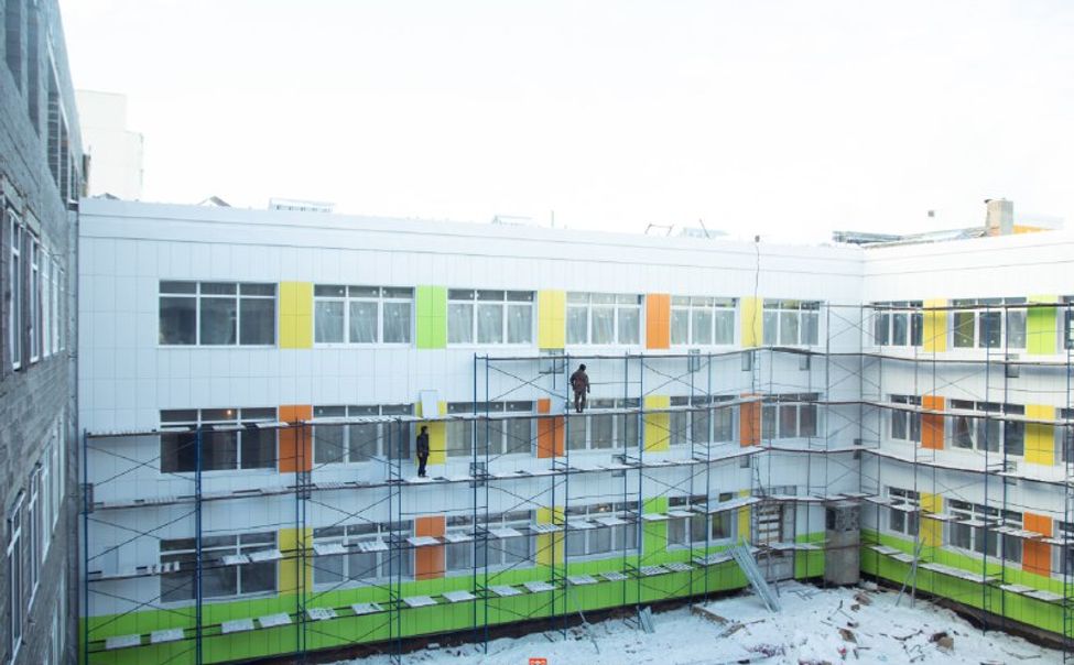 Глава администрации Чебоксар рассказал о прогрессе в строительстве школы в мкр "Садовый"