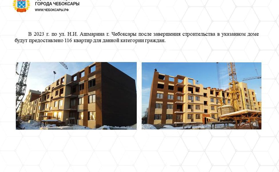 В Чебоксарах на обеспечение жильем льготных категорий граждан направят свыше 300 млн рублей