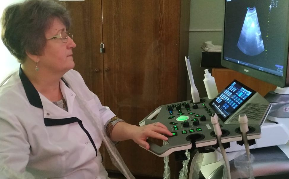 В Алатырском округе порядка 400 пациентов прошли обследование на новом УЗИ-аппарате