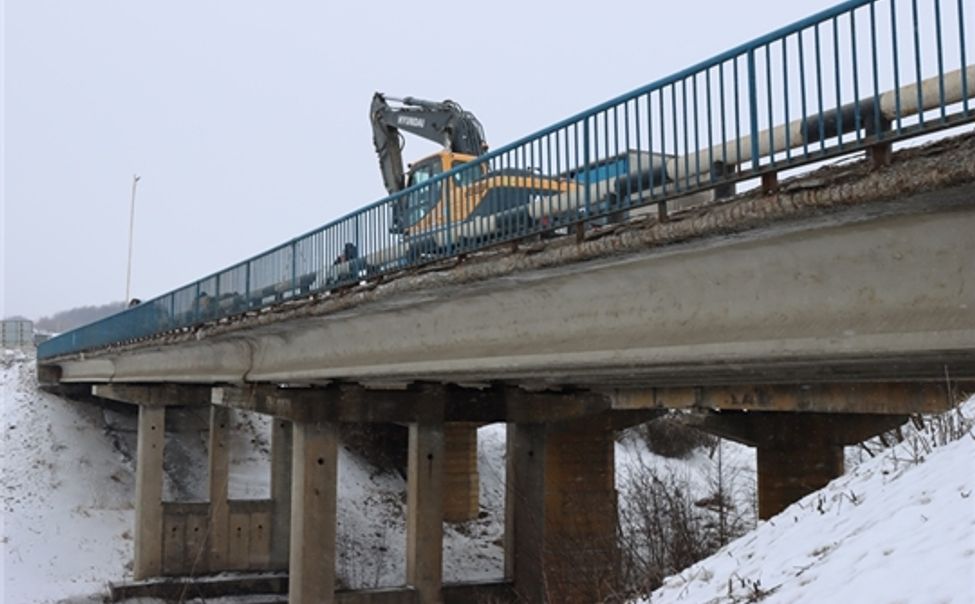 В Чувашии приступили к ремонту моста через Шатьму