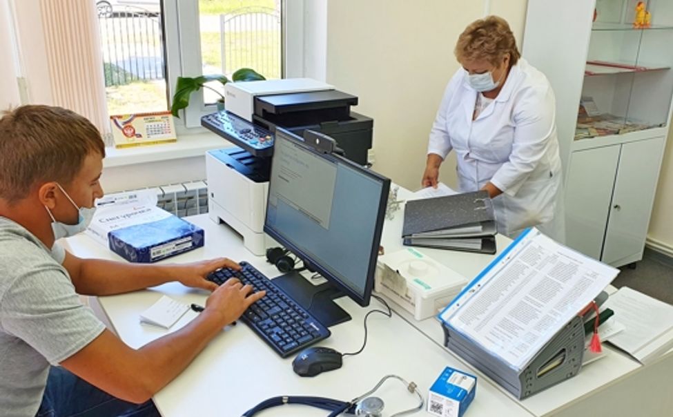 Доктора и пациенты Моргаушской больницы оценили преимущества цифровой медицины