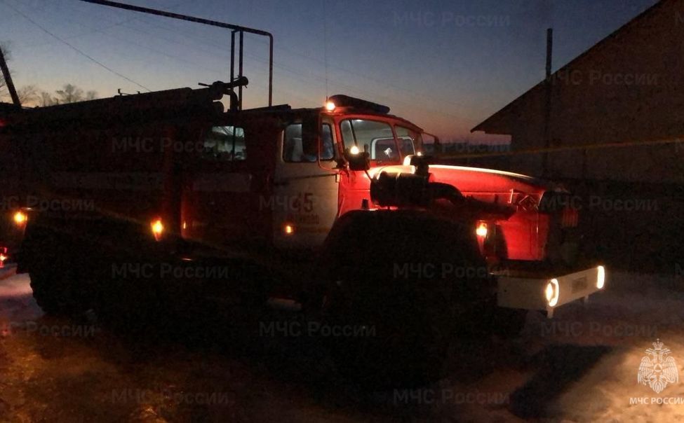 В селе Янтиковского округа при пожаре погибли женщина и ее 11-летний сын