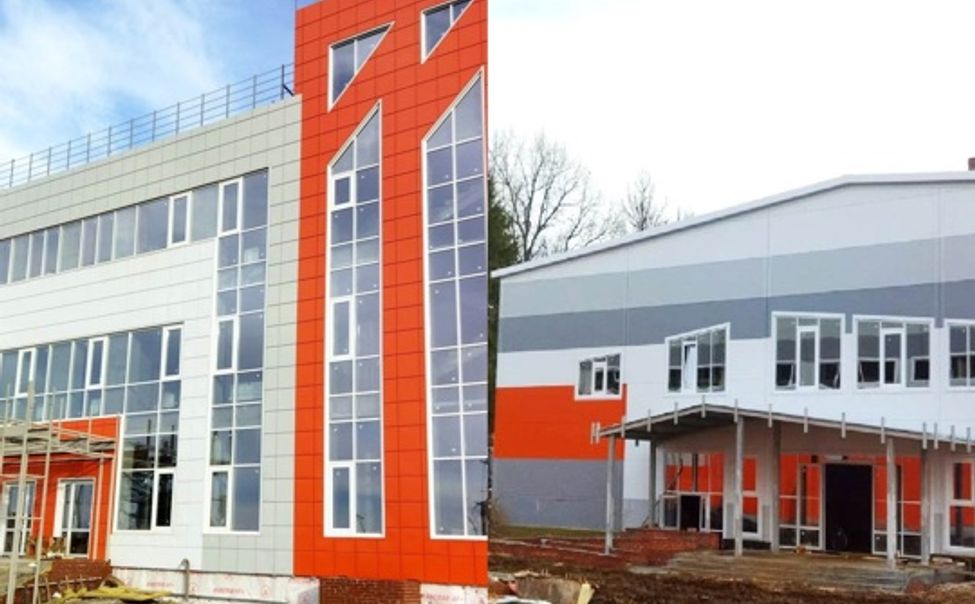 В столице Чувашии продолжается реконструкция стадиона «Волга»