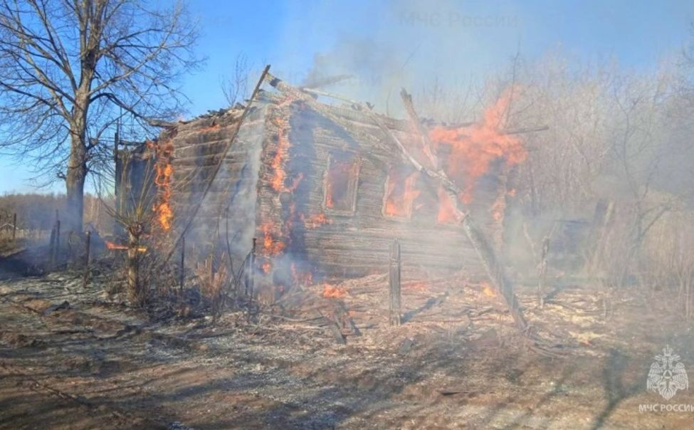 В Моргаушском округе сгорел частный дом 