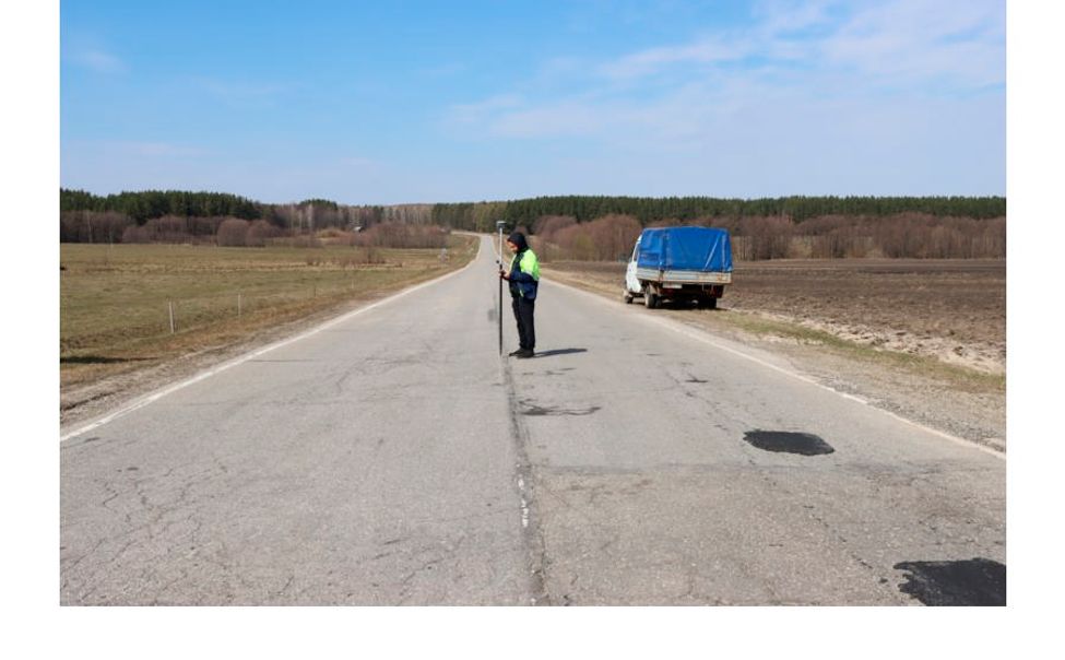 В Комсомольском округе ремонтируют участок автодороги «Калинино – Батырево – Яльчики»