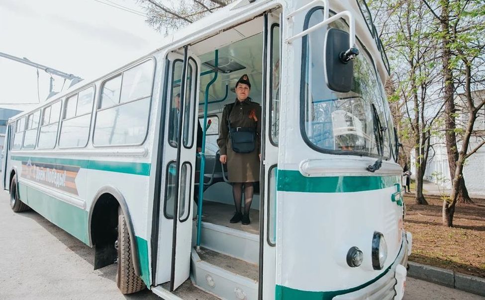В Чебоксарах 9 мая в рейс выйдет ретро-троллейбус