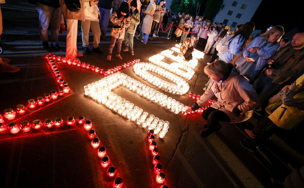 В Чебоксарах зажгли 1418 свечей в память о героях Великой Отечественной войны