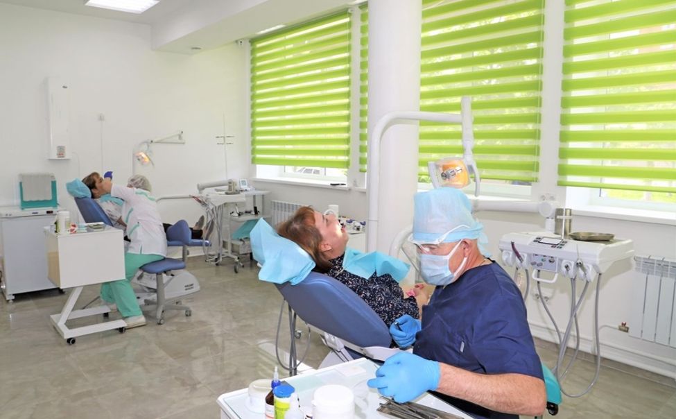 После капремонта заработало взрослое отделение Поликлиники №5 Городской стоматологии