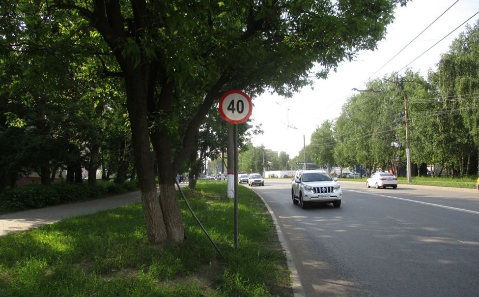 В Чебоксарах на Эгерском бульваре ограничили скорость до 40 км/ч
