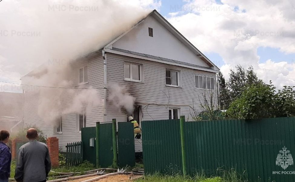 76-летний житель Ядрина погиб при пожаре