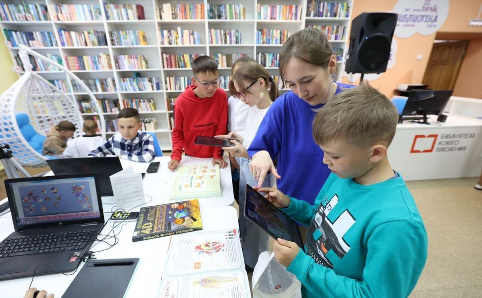 В Моргаушском округе открыли модельную библиотеку