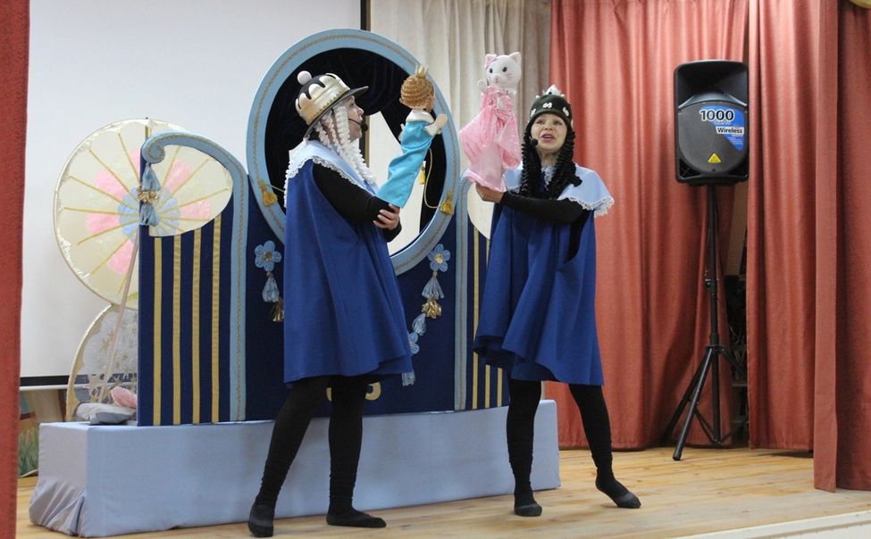 Артисты Чувашского театра кукол выступили в Реабилитационном центре 