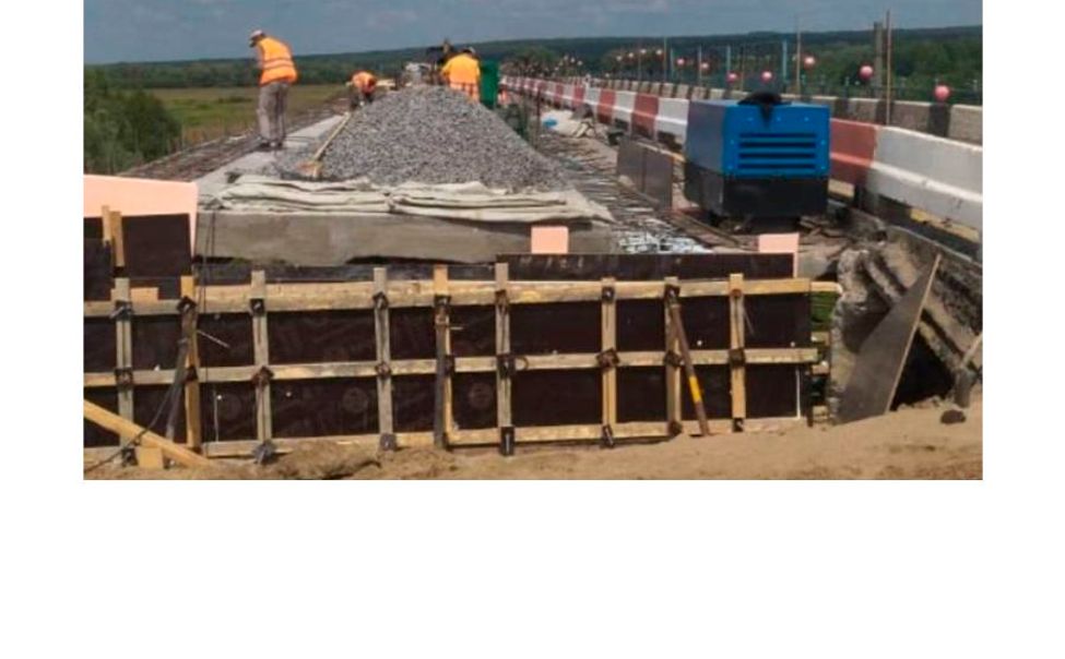 В Шумерлинском округе продолжается ремонт путепровода на автодороге «Сура»