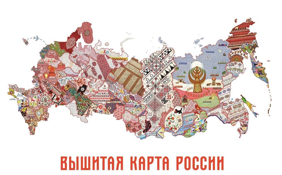 "Вышитая карта России" получит официальную прописку в Чувашии