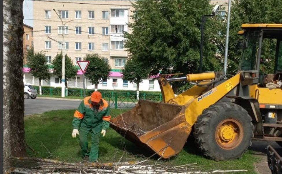 В выходные в Новочебоксарске ликвидировали последствия урагана