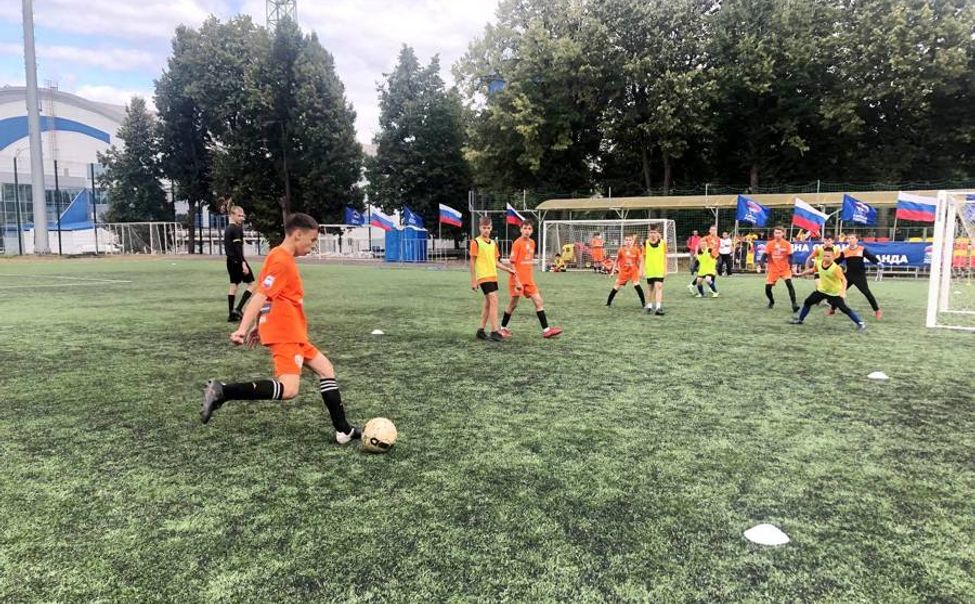 В Чувашии прошел региональный этап Всероссийского фестиваля детского дворового футбола
