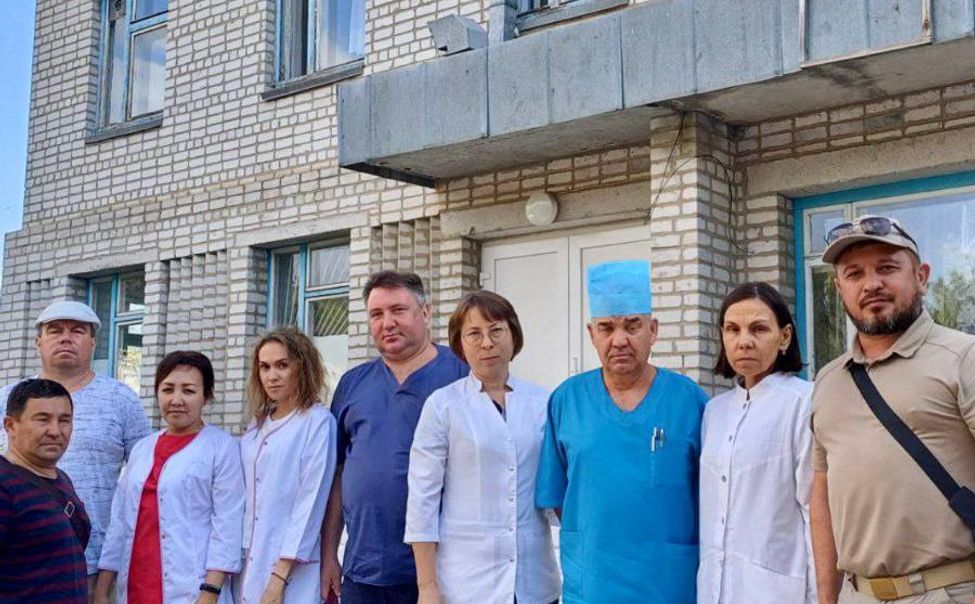 Чувашские врачи помогли жителям Запорожья