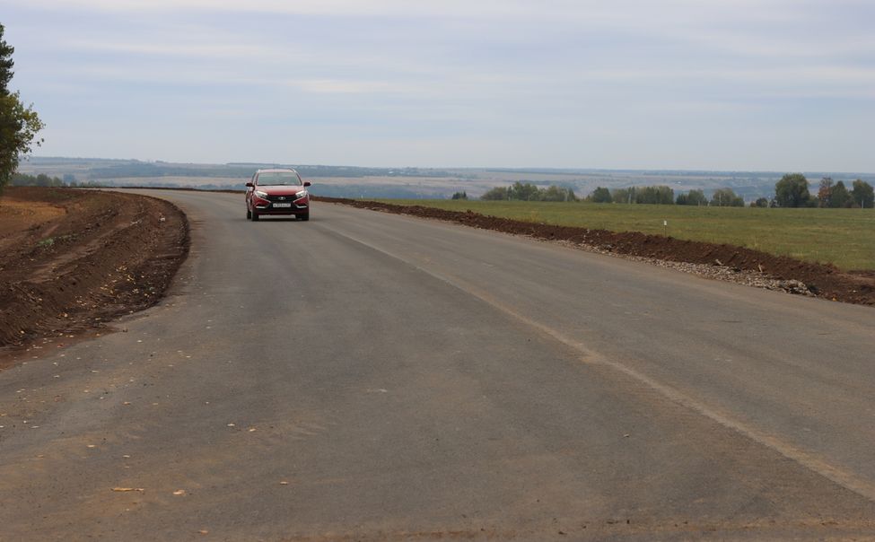 В Чувашии завершается строительство дороги между Козловским и Мариинско-Посадским округами