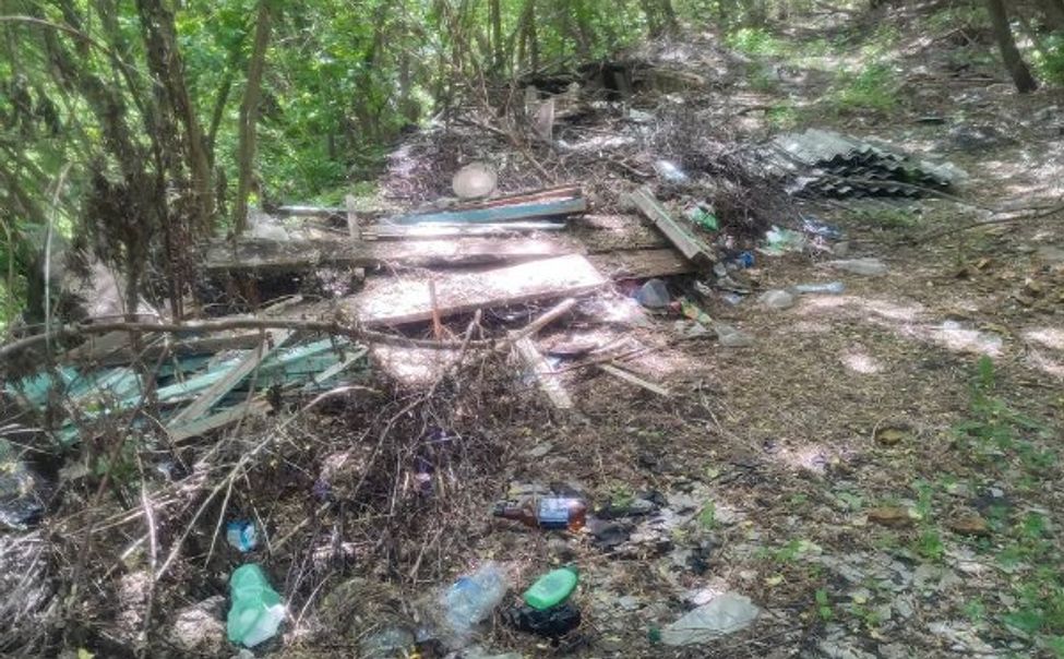 В Шемурше ликвидировали несанкционированная свалку мусора