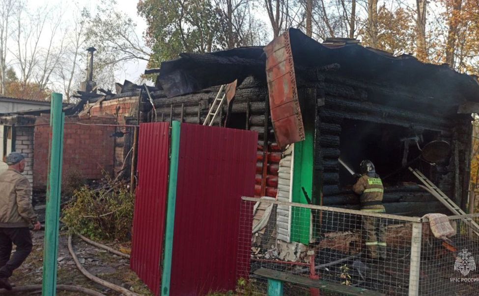 В Моргаушском округе при пожаре погиб хозяин дома 