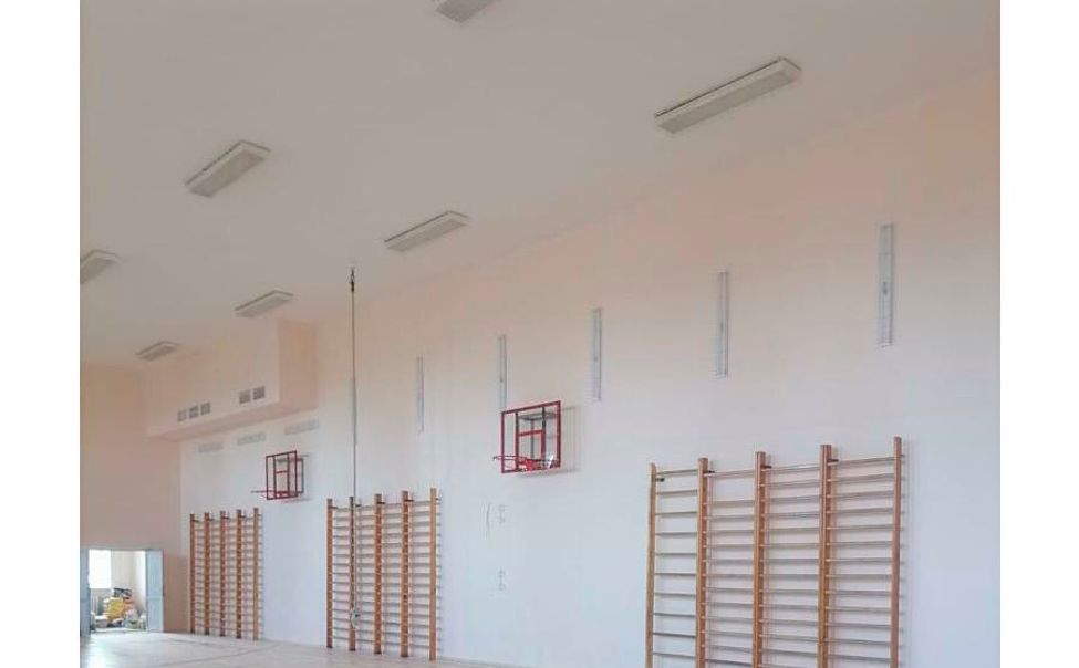 В школах Чувашии отремонтировано 32 спортивных зала