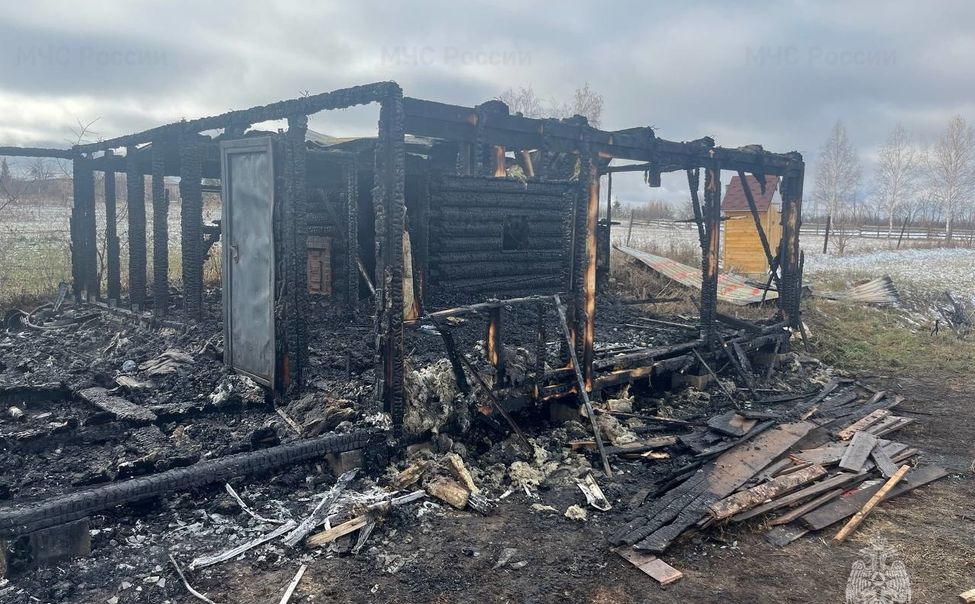 Житель Шумерли погиб при пожаре на даче