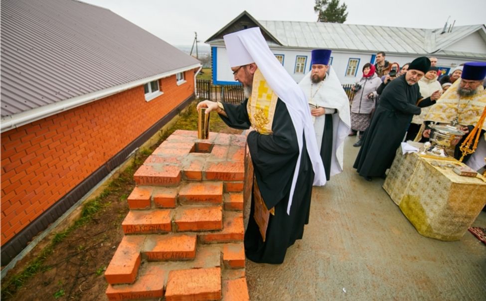 В Синьялах построят православный храм
