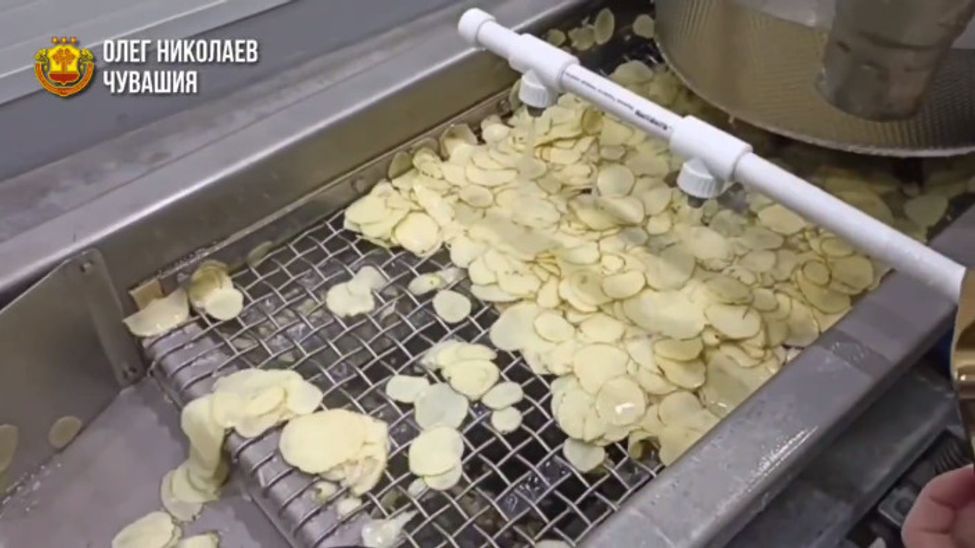 Сегодня в Чувашии открыли первое производство картофельных чипсов 