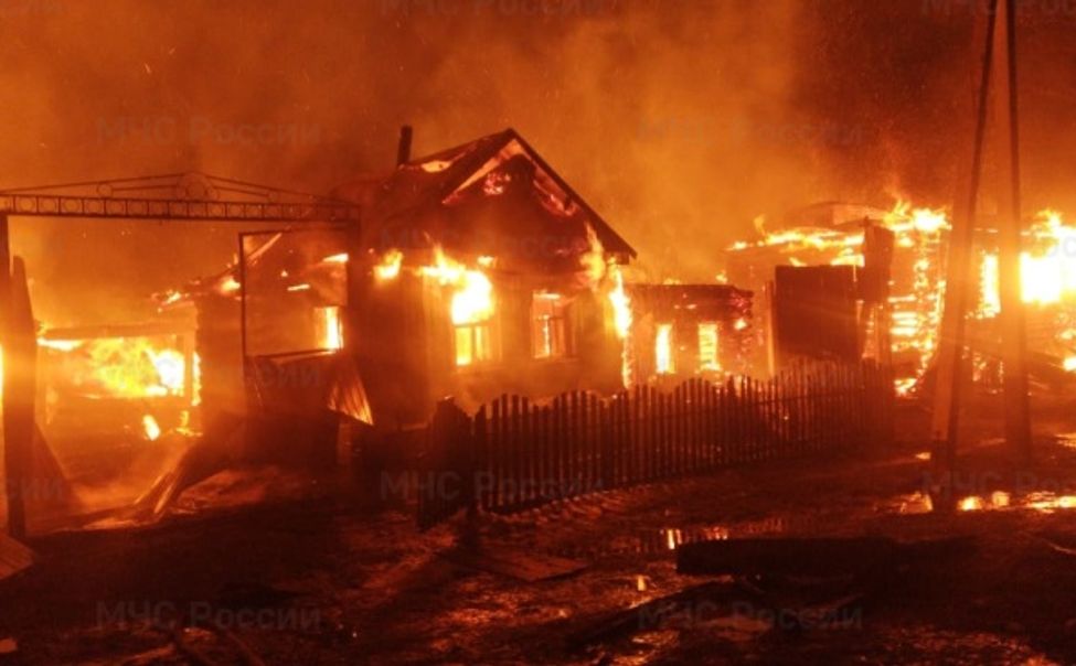 В Красночетайском округе в сгоревшем доме нашли тело мужчины 