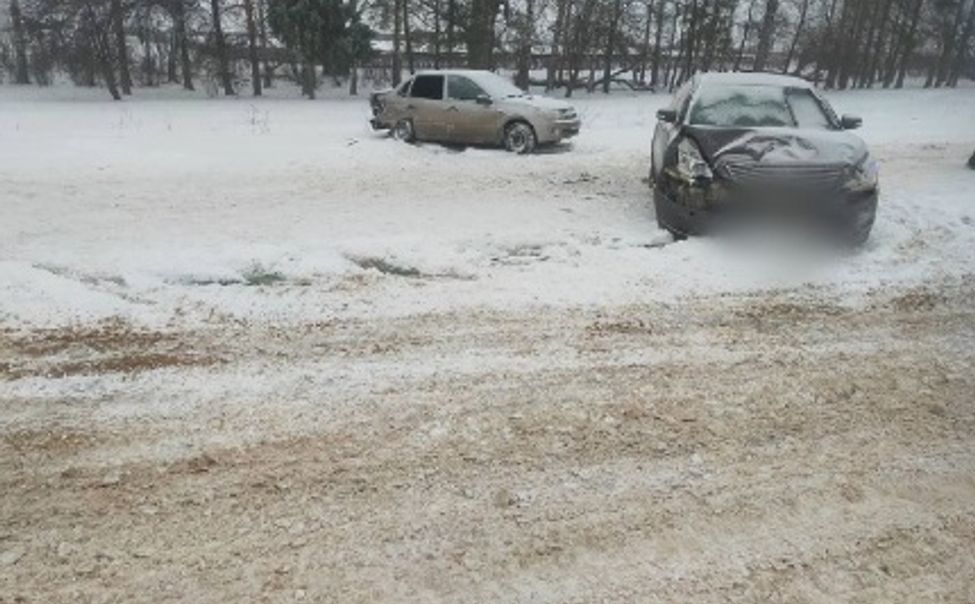 За прошедшие снежные выходные на дорогах Чувашии произошло 7 ДТП