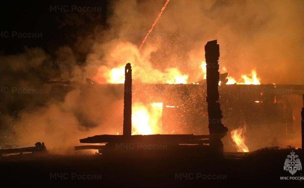 При пожаре в Козловском округе погиб 68-летний сельчанин
