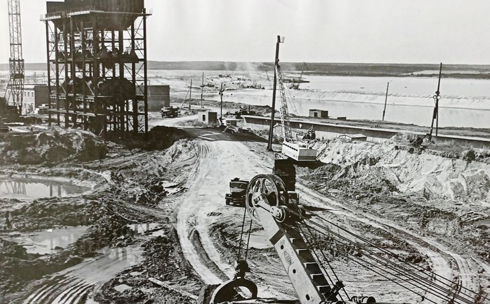 50 лет назад строители Чебоксарского гидроузла заложили первый кубометр бетона