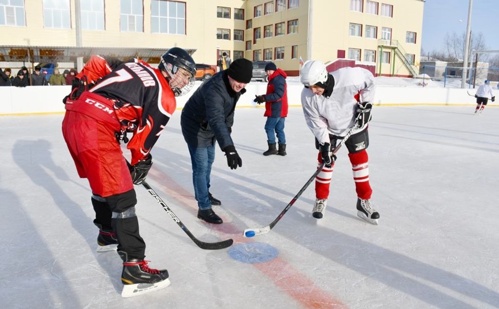 В Батыревском округе прошел традиционный Рождественский турнир по хоккею 