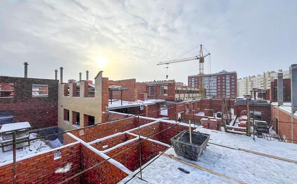 Новая школа в Кугесях готова на 39% Новая школа в Кугесях готова на 39%