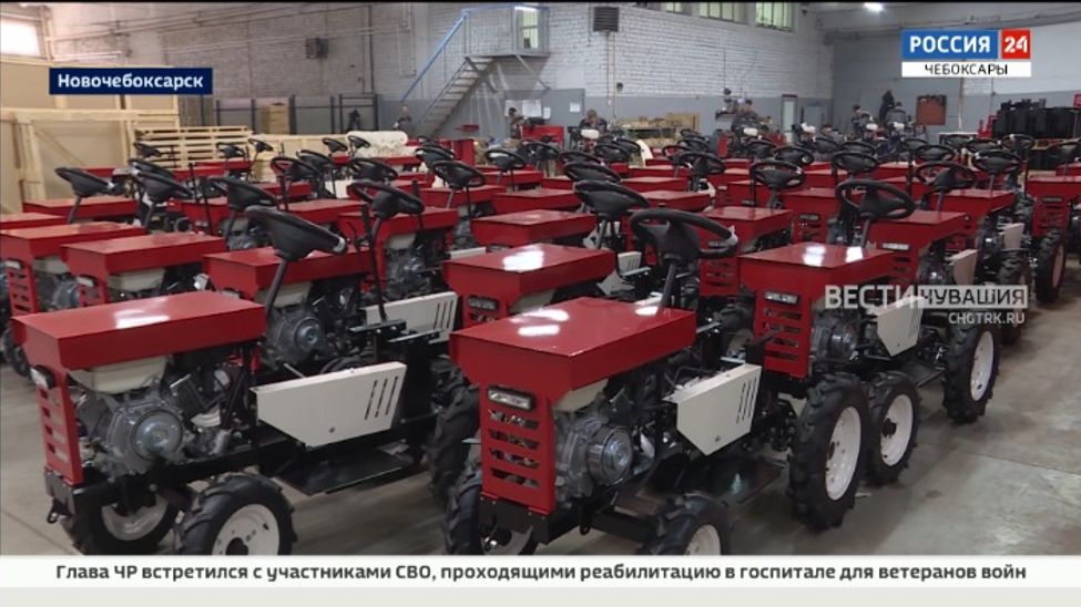 Предприниматель из Новочебоксарска создал универсальную модель мини-трактора
