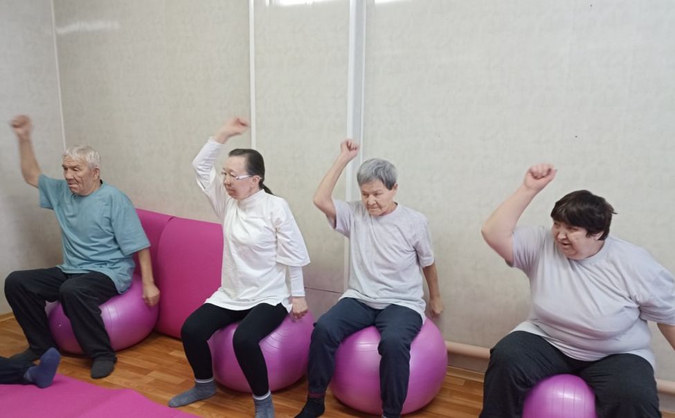 В Чебоксарском центре соцобслуживания открылся гимнастический зал