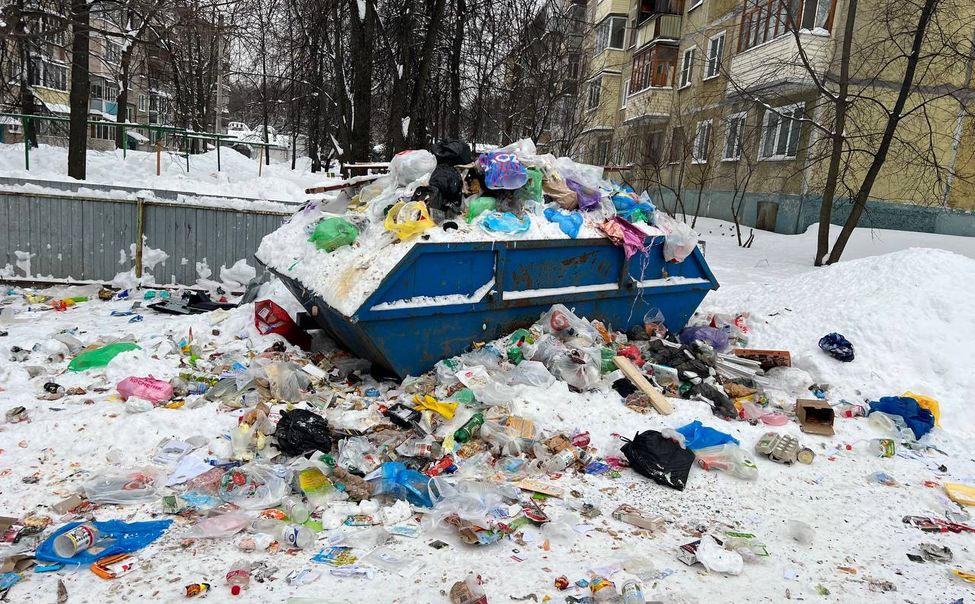 Жители Чувашии в 5 раз больше жалуются на невывоз мусора зимой