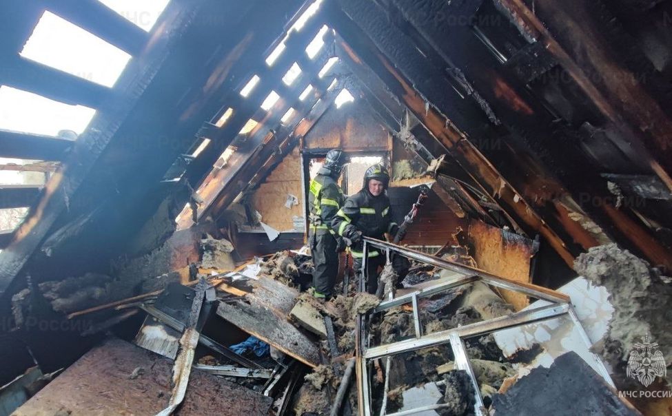70-летний мужчина погиб при пожаре в Мариинско-Посадском округе